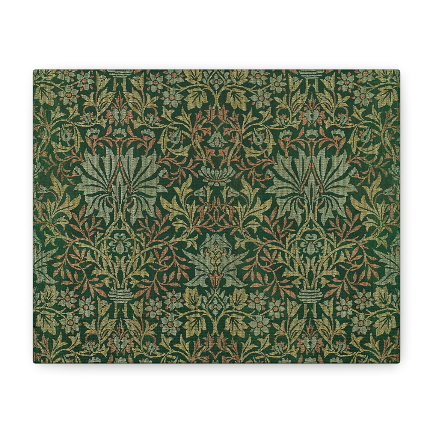 Flower Garden Canvas Wall Art Print - Multiple Sizing Options- Elegant Floral Canvas Wall Art, Botanical Decor, Home Decoration, Flower Garden by William Morris