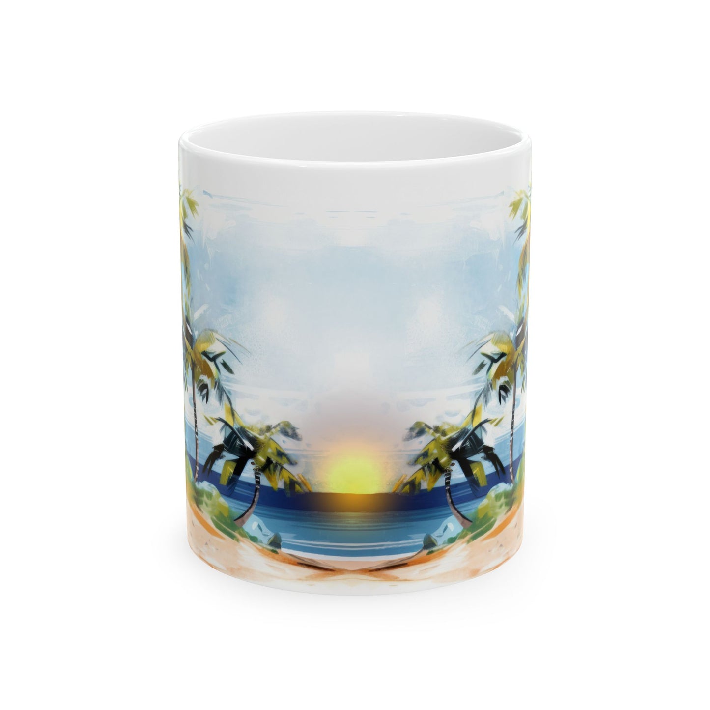 Tropical Retreat Ceramic Mug - 11 oz. & 15 oz. options