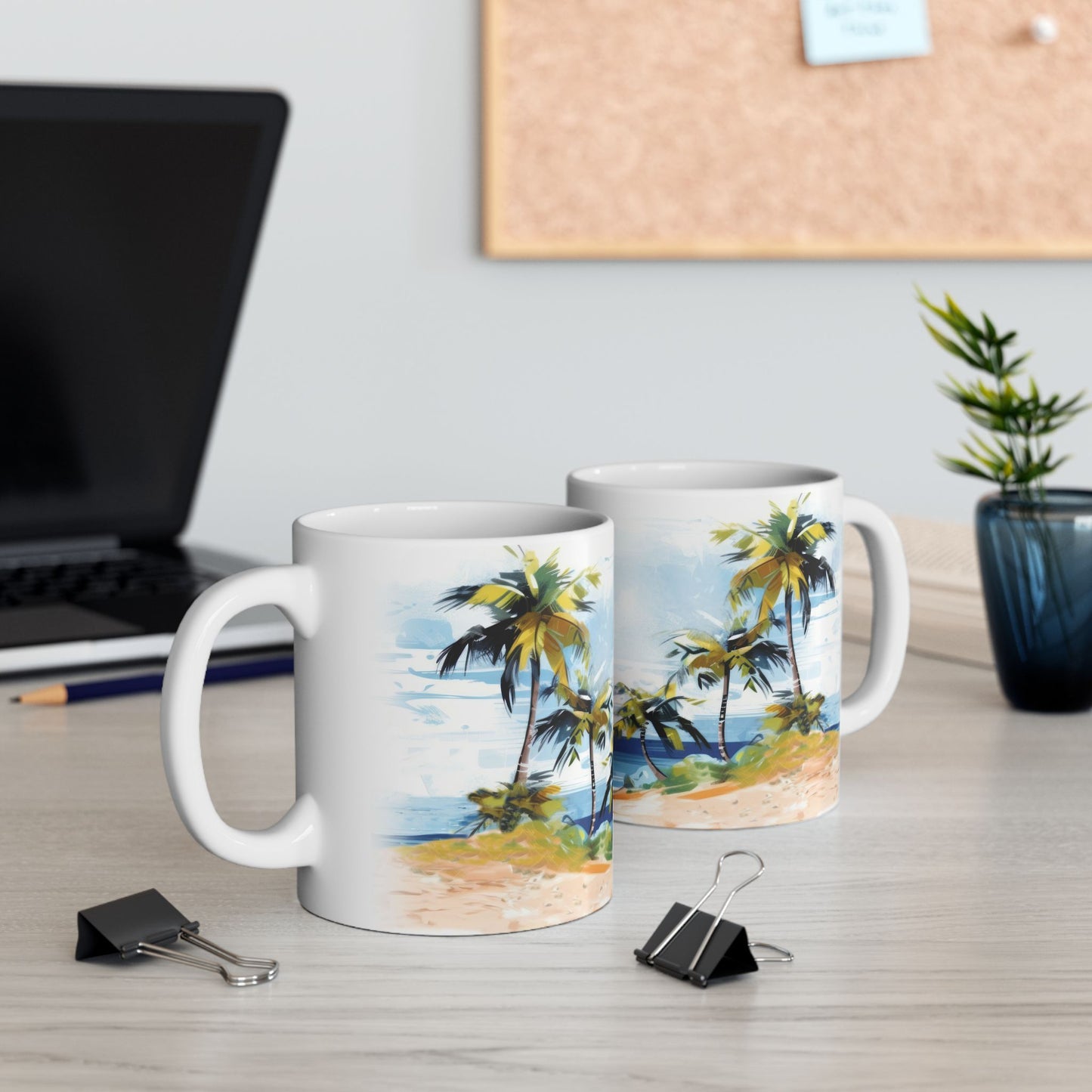 Tropical Retreat Ceramic Mug - 11 oz. & 15 oz. options