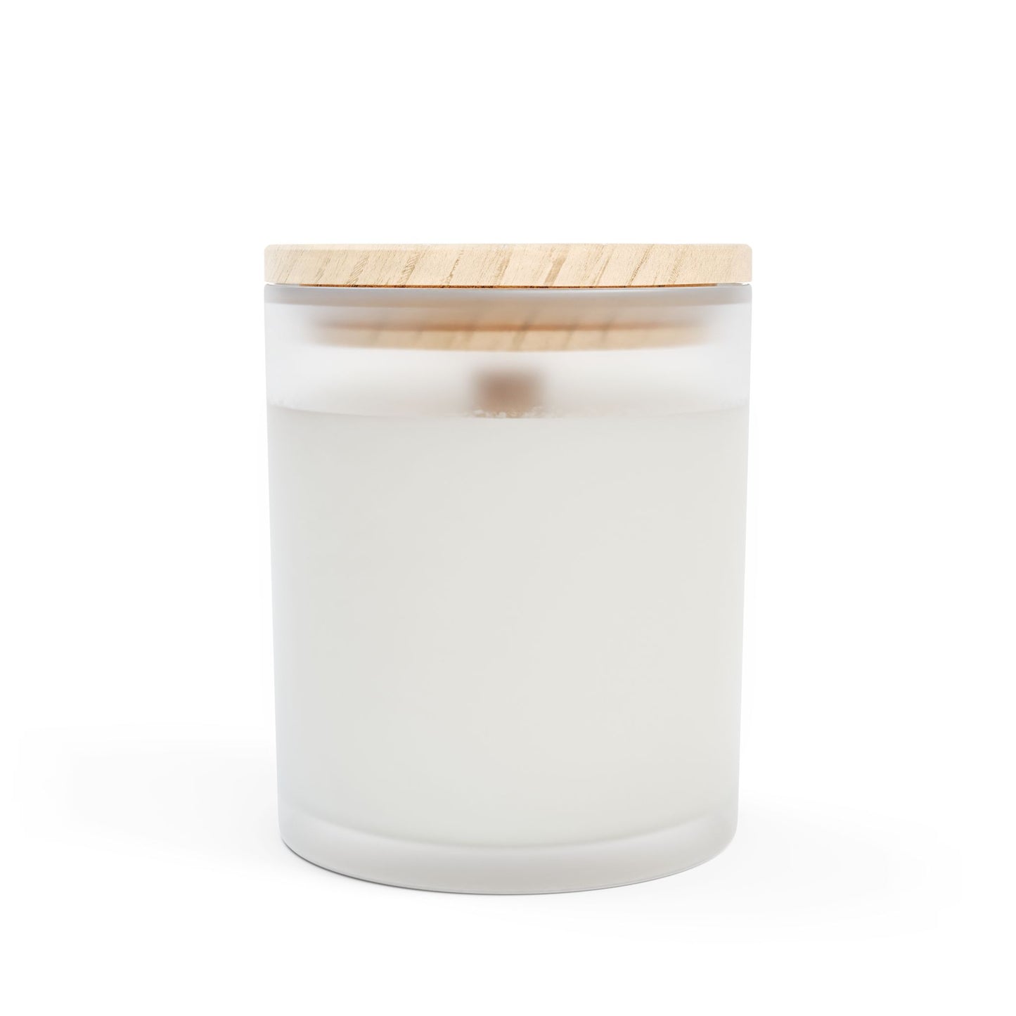 Willow Boughs Scented Coconut Soy Blended Wax Candle, 11 oz. Frosted Jar with Wood Wick and Maple Wood Lid - Morris Home Decor, Willow Branch Design, Spa Day Candle, Unique Gift Idea