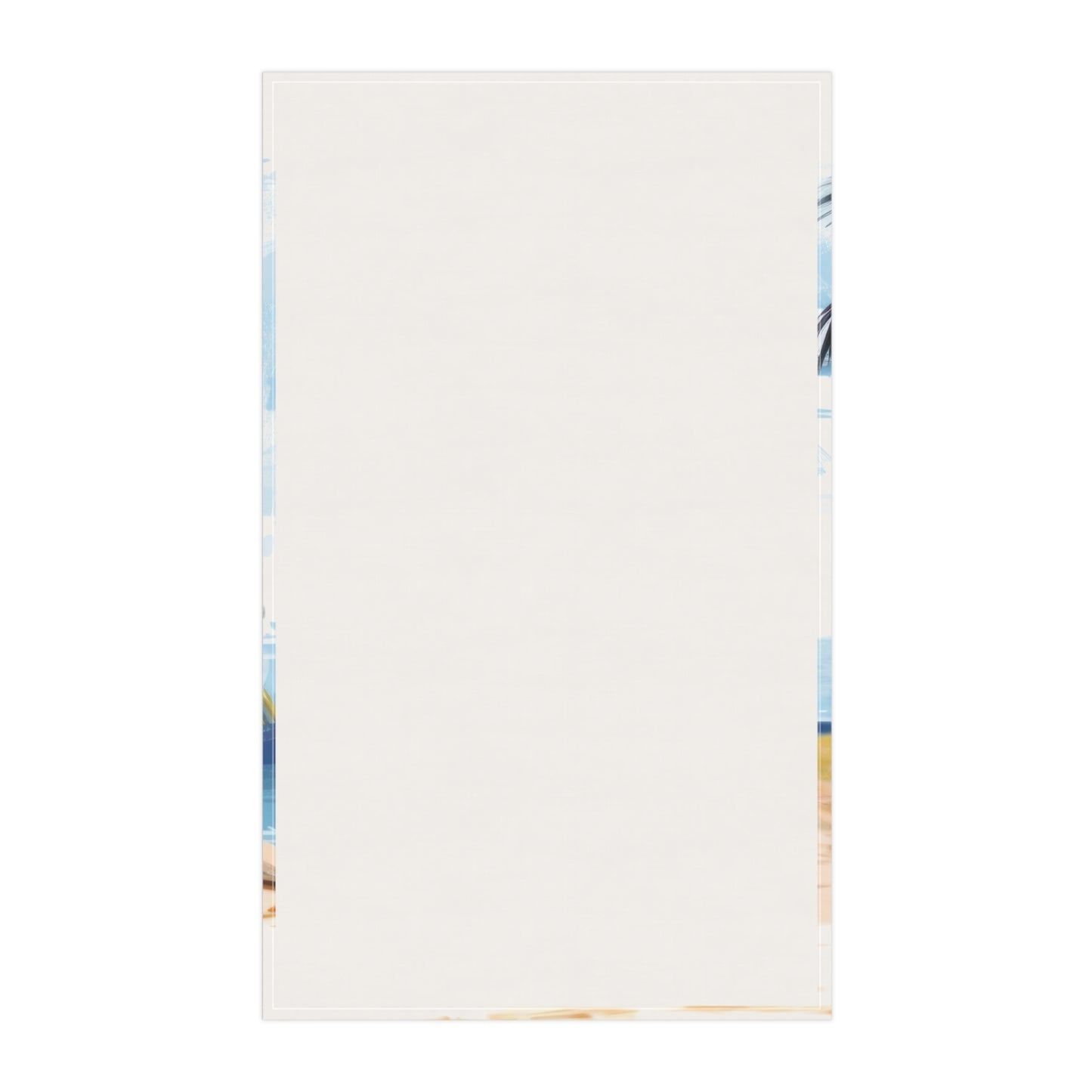 Tropical Retreat Printed Tea Towels - 100% Cotton Twill, 18" x 30"