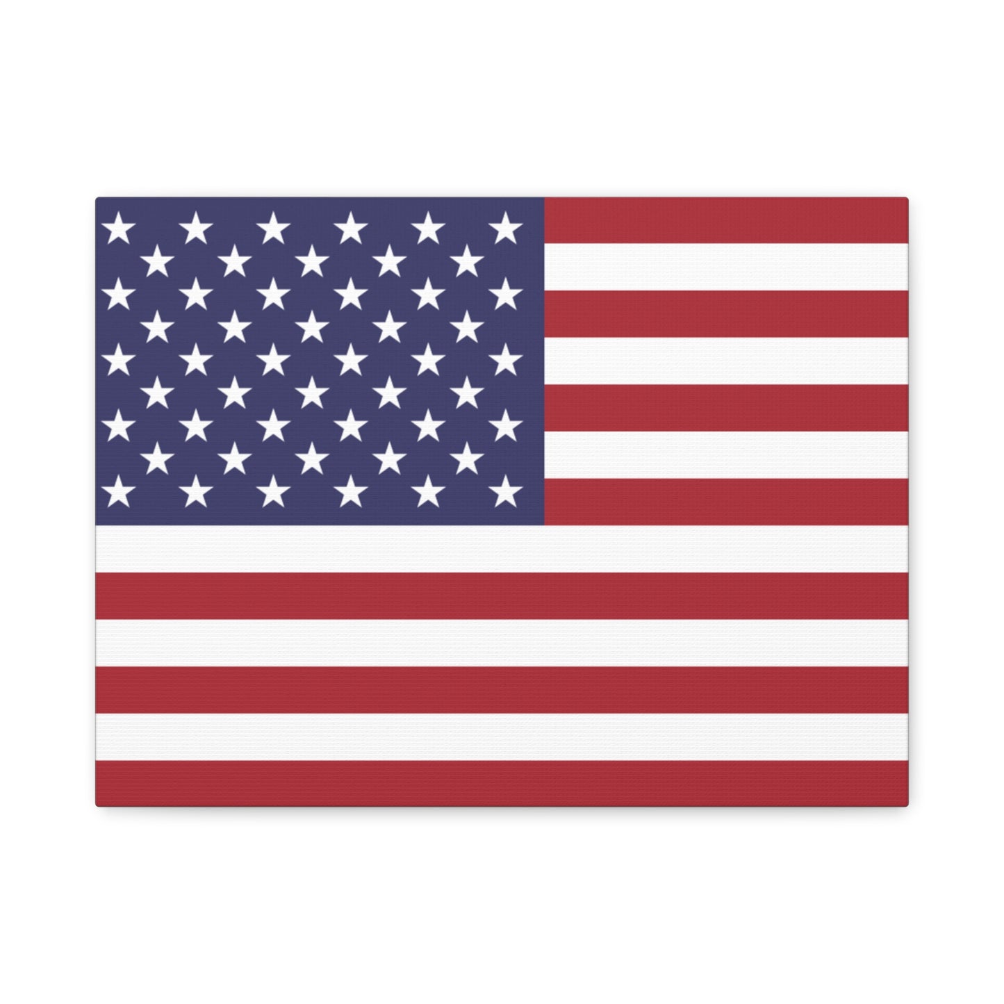 American Flag Canvas Wall Art, Multiple Sizing Options with 1.25" depth - Patriotic Home Decor, USA Flag Artwork, Independence Day Decoration, Gift for Veterans