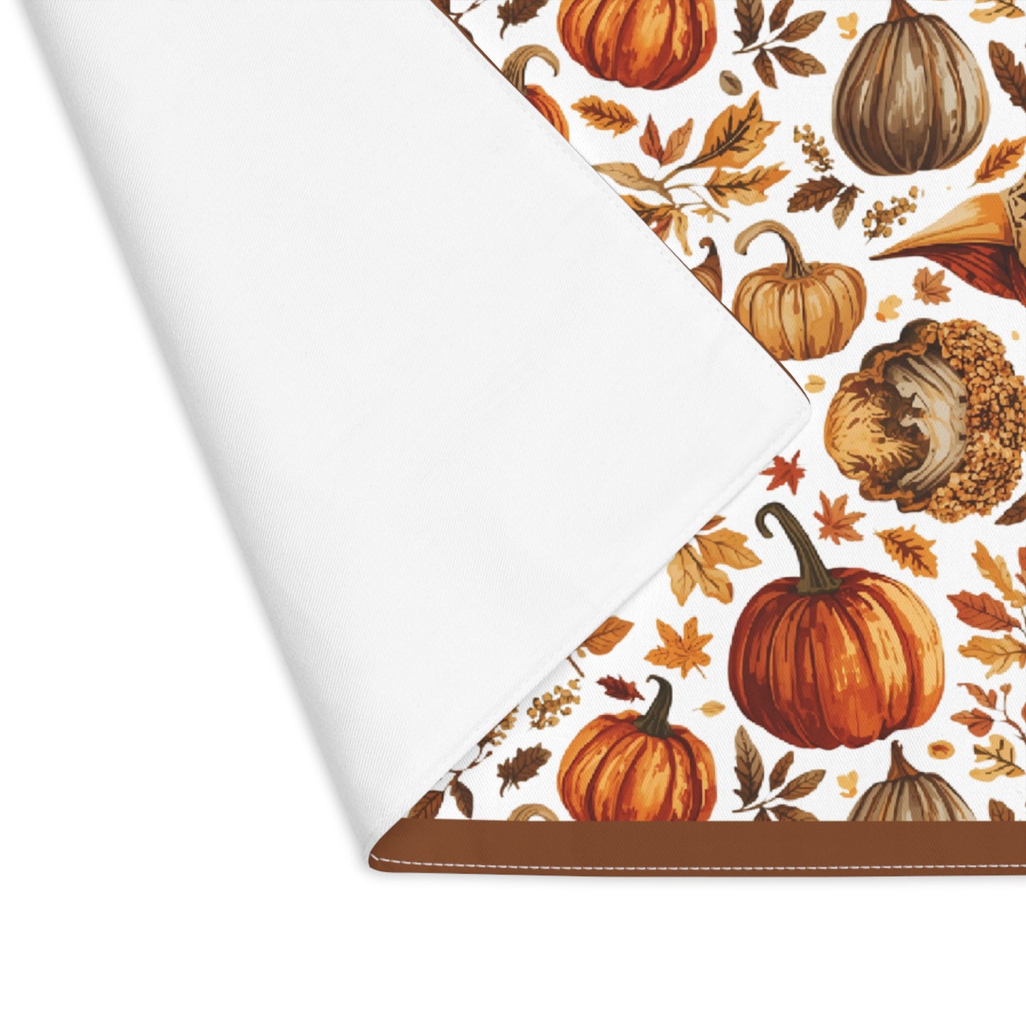 Thanksgiving Harvest Placemat 18" × 14" Cotton Twill Placemat, Thanksgiving Table Decor, Rustic Fall Decor, Thanksgiving Placemat, Farmhouse Table Decor - Priced per placemat