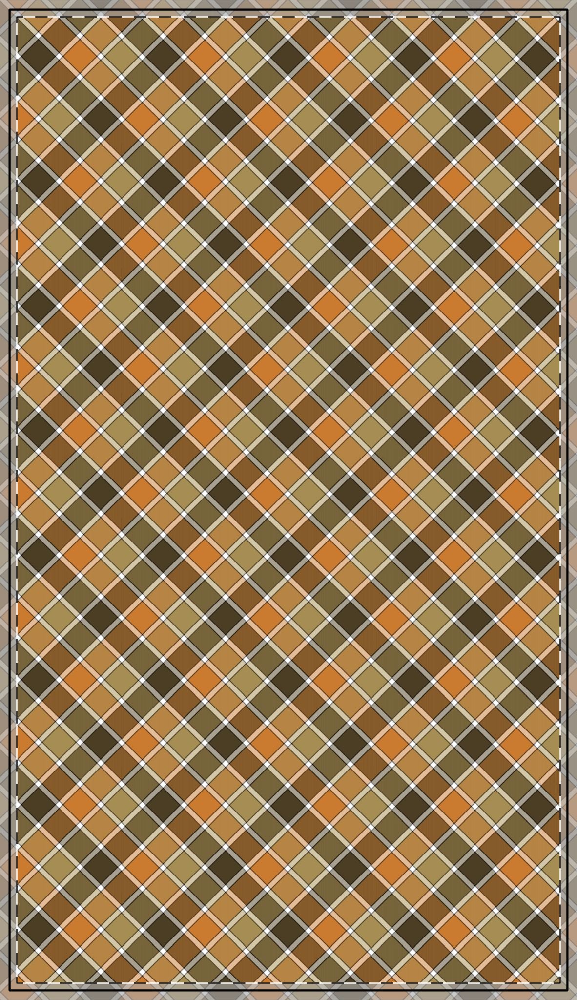 Fall Plaid Tablecloth - 58" × 58" and 58" × 102" Sizes, Plaid Design Tablecloth, Orange, Brown, Green Plaid Tablecloth, Thanksgiving Tablecloth, Fall Table Linen, Thanksgiving Dinner Tablecloth, Farmhouse Decor, Halloween Tablecloth