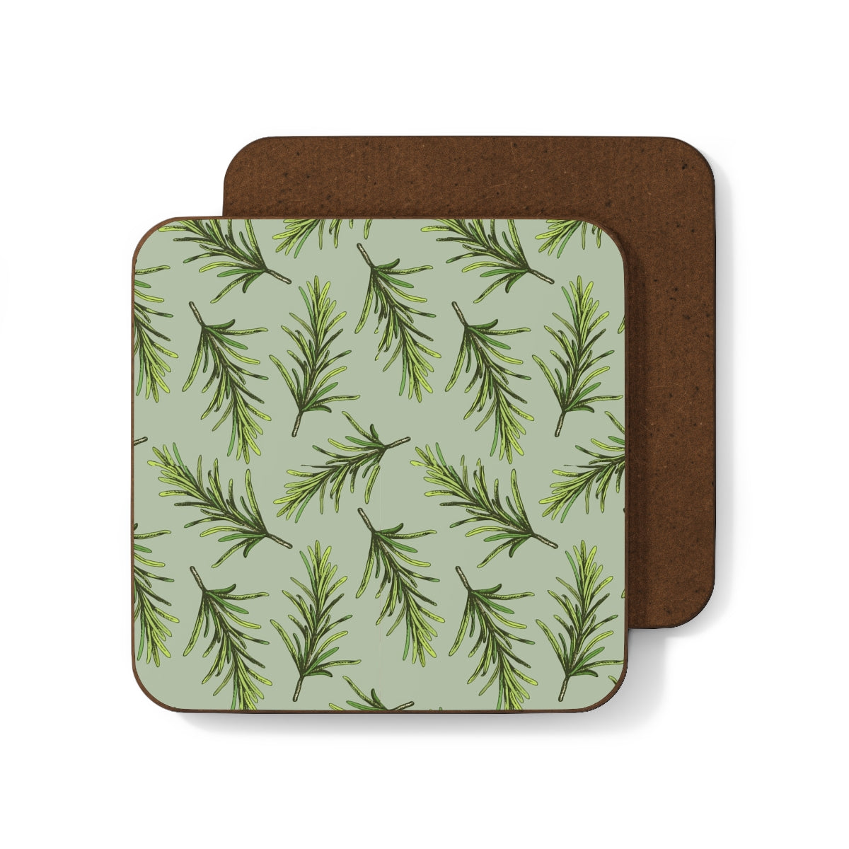Sage & Cypress Coasters Hardboard Back - 4 Pack
