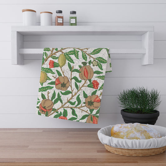 Lemon Verbena Printed Tea Towels - 100% Cotton Twill, 18" x 30"
