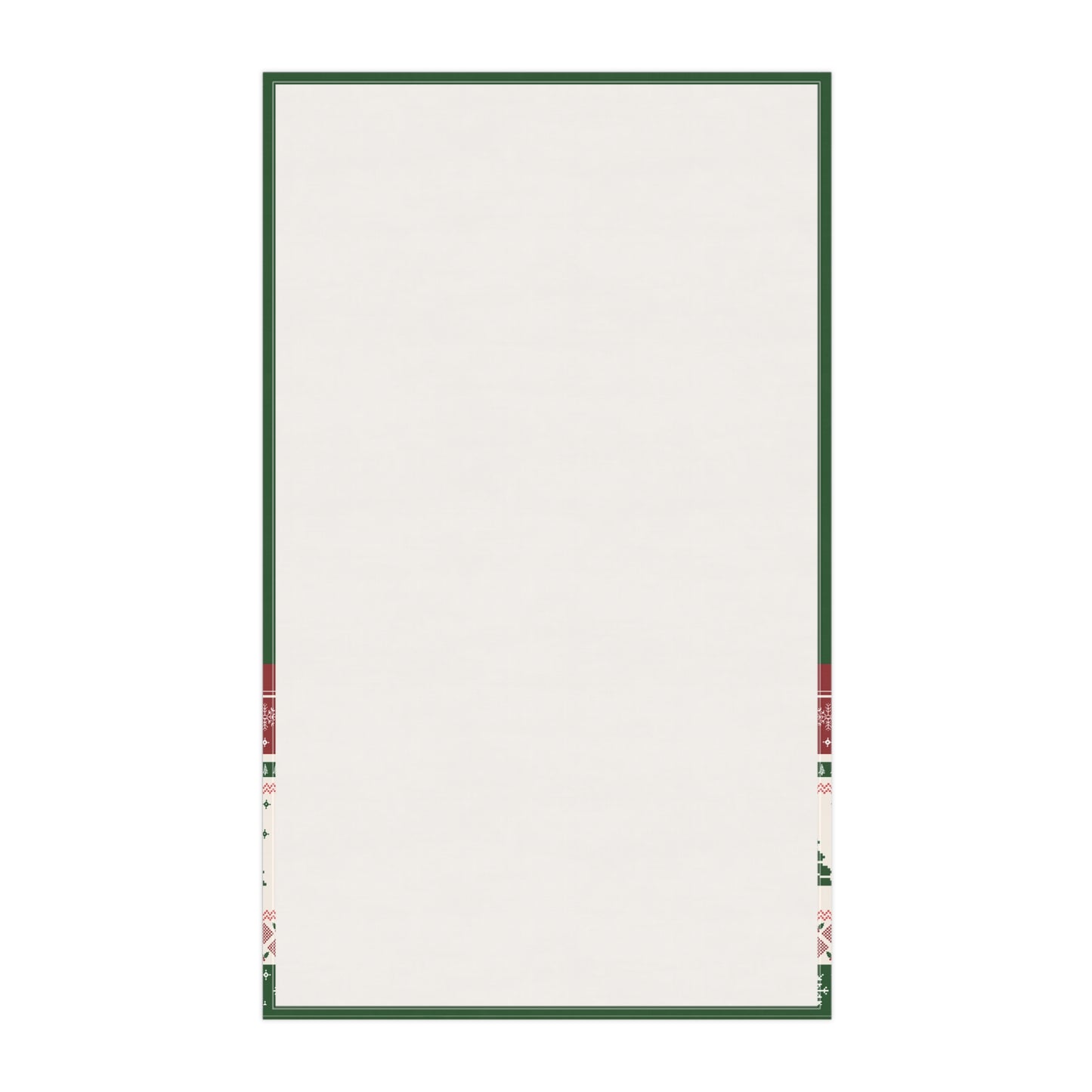 Christmas Trees Green Tea Towel - 18" x 30", 100% Cotton Twill - Christmas Kitchen Towels, Cotton Holiday Kitchen Towels, Christmas Tea Towel, Gift for Christmas - Priced per towel