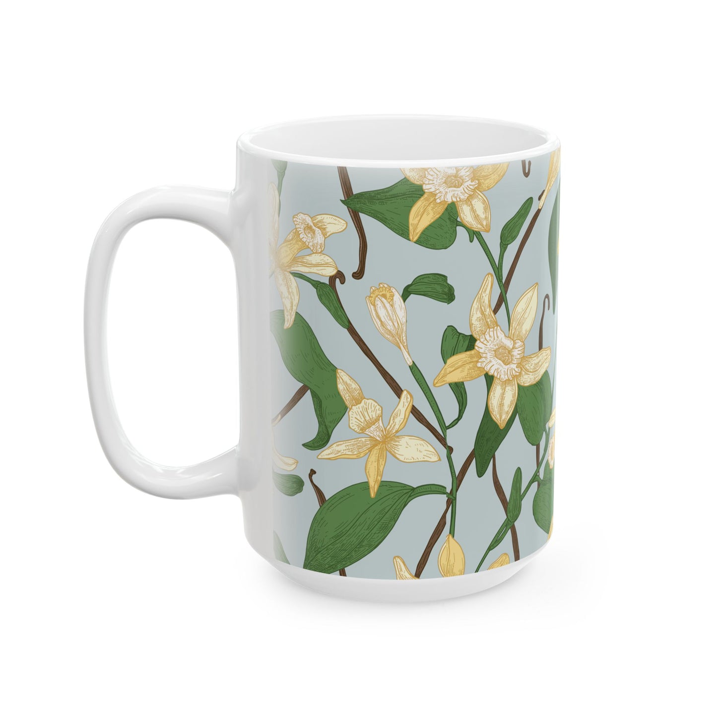 Vanilla Bean Ceramic Mug - 11 oz. & 15 oz. options