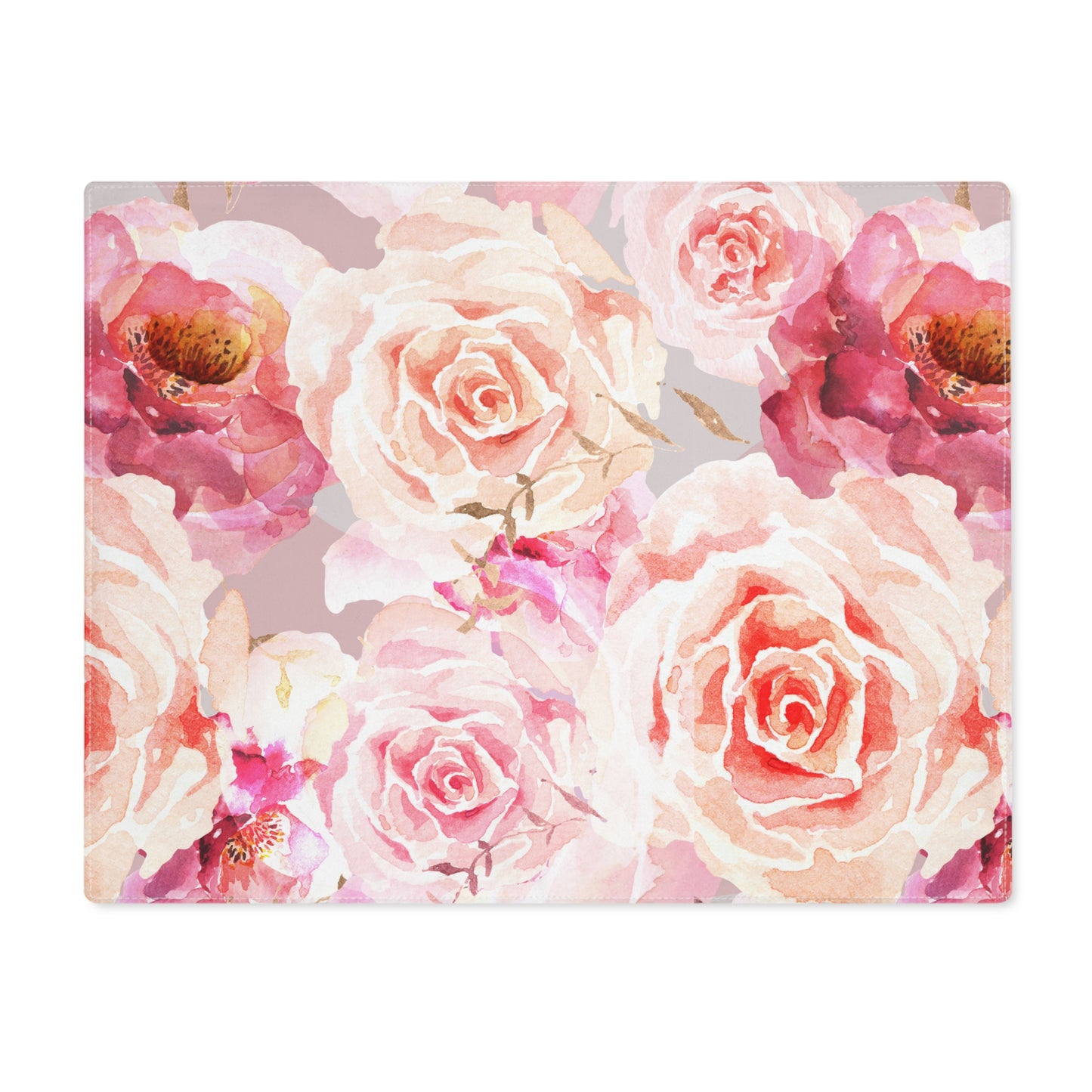 Bohemian Rose Placemat - 18" × 14" Cotton Twill - 1 count