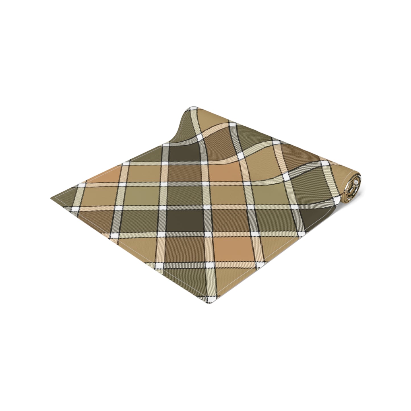 Fall Plaid Table Runner 16" x 72" or 16" x 90" Sizes, Fall Table Runner, Thanksgiving Table Runner, Fall Home Decor, Fall Autumn Table Accent, Farmhouse Table Runner,  Cotton Twill or Polyester material choices