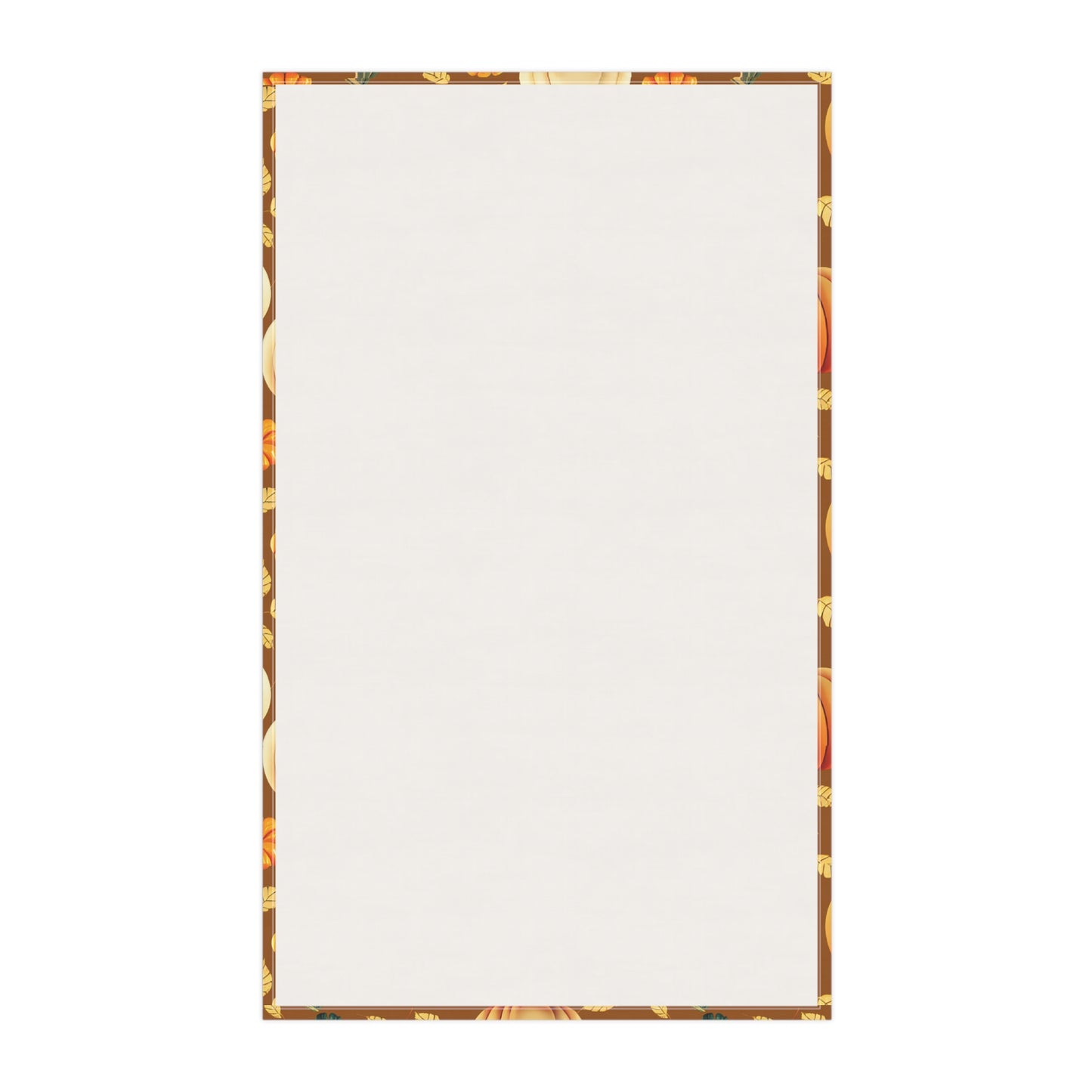 Fall Pumpkins Tea Towels - 18" x 30", 100% Cotton Twill - Fall Autumn Kitchen Towels, Cotton Pumpkin Kitchen Towels, Thanksgiving Tea Towel, Gift for Housewarming, Halloween Kitchen Towel - Priced per towel
