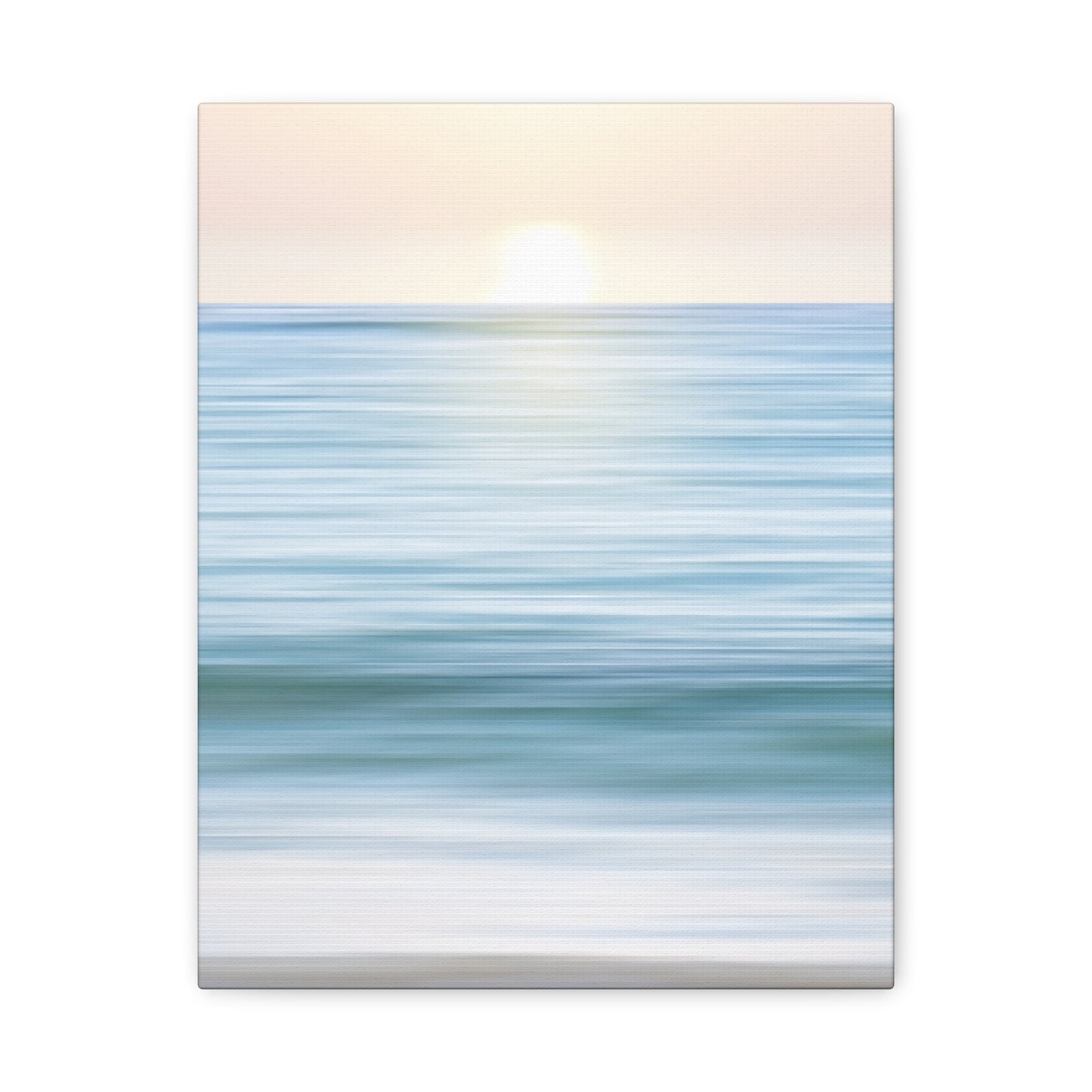 Coastal Cottage Sunset Canvas Art Wall Print - Multiple Sizing Options- Serene Ocean Canvas Wall Art, Coastal Decor, Beach House Wall Art, Living Room Decor, Gift for Ocean Lovers