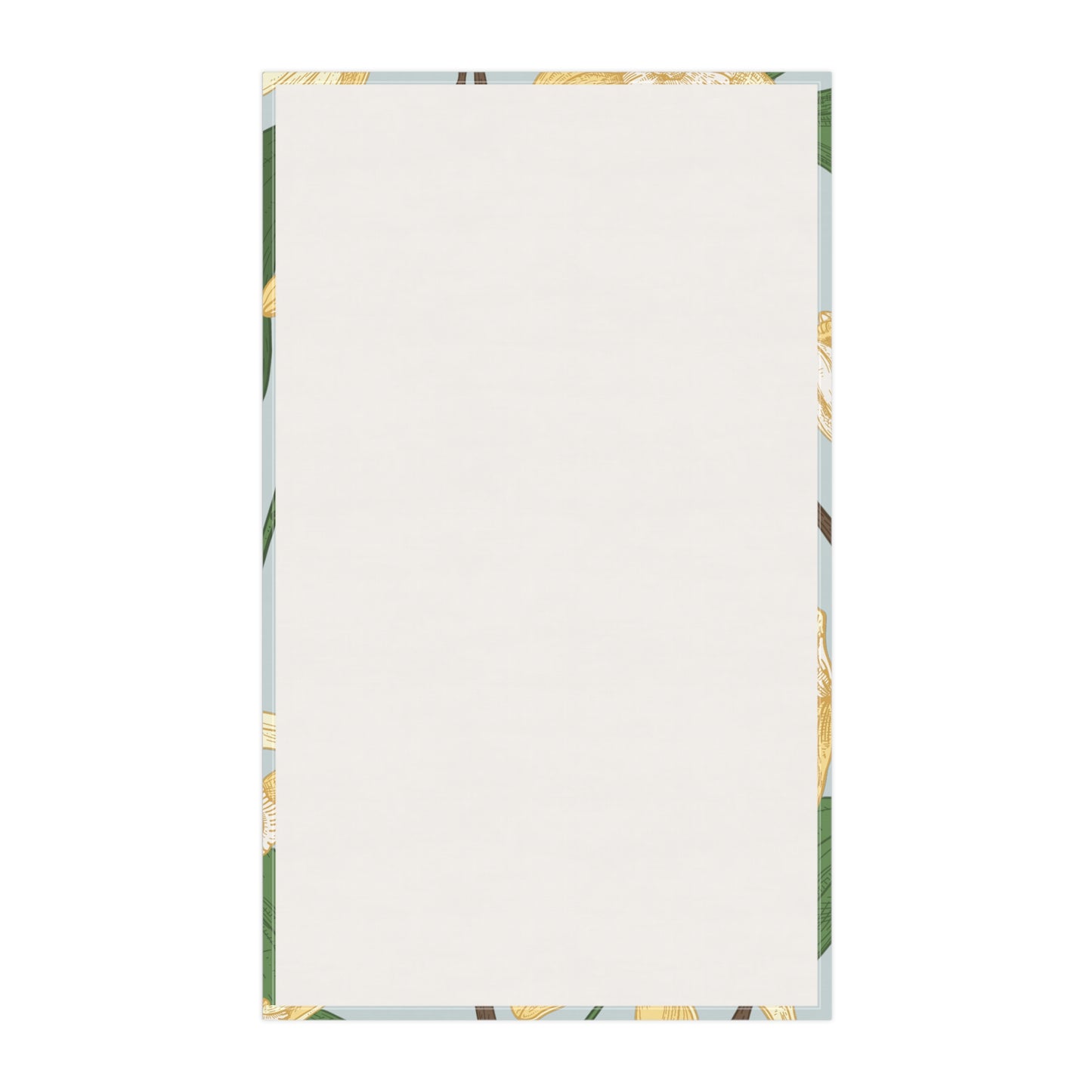 Vanilla Bean Printed Tea Towels - 100% Cotton Twill, 18" x 30"