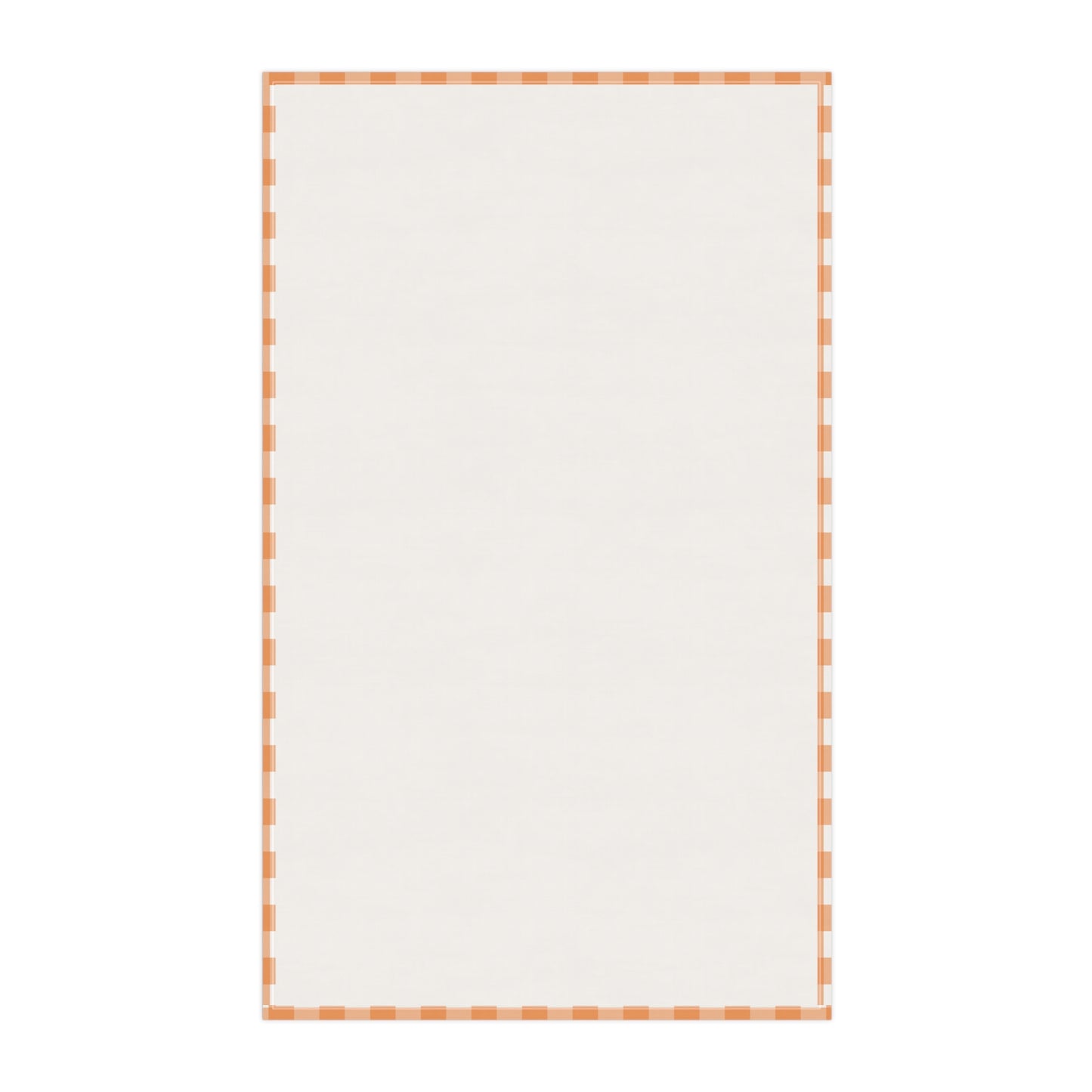 Orange Gingham Tea Towels 18" x 30", 100% Cotton Twill Kitchen Towel- Fall Autumn Kitchen Towels, Cotton Orange Gingham Checked Kitchen Towels, Thanksgiving Tea Towel, Gift for Housewarming, Halloween Kitchen Towel - Priced per towel