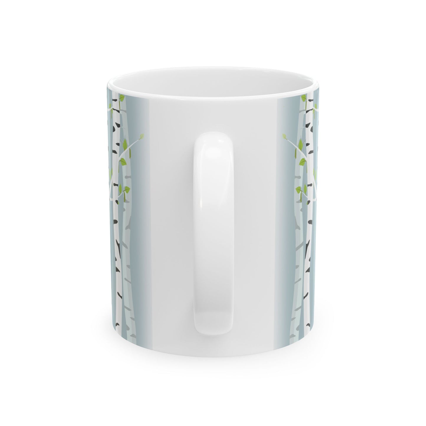 White Birch Ceramic Mug - 11 oz. & 15 oz. options