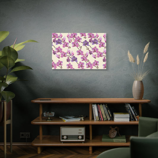 Vanilla Orchid Canvas Art Print - Multiple Sizing Options - Floral Canvas Wall Art, Orchid Print Decor for Home or Office, Gift for Flower Lovers, Mother's Day, Housewarming Decoration