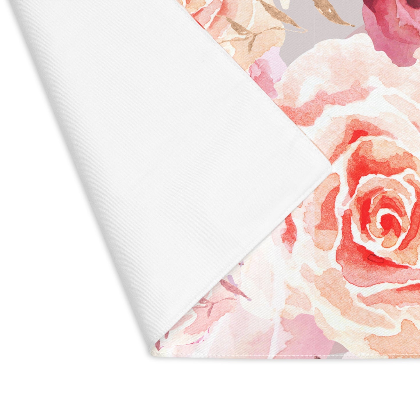 Bohemian Rose Placemat - 18" × 14" Cotton Twill - 1 count