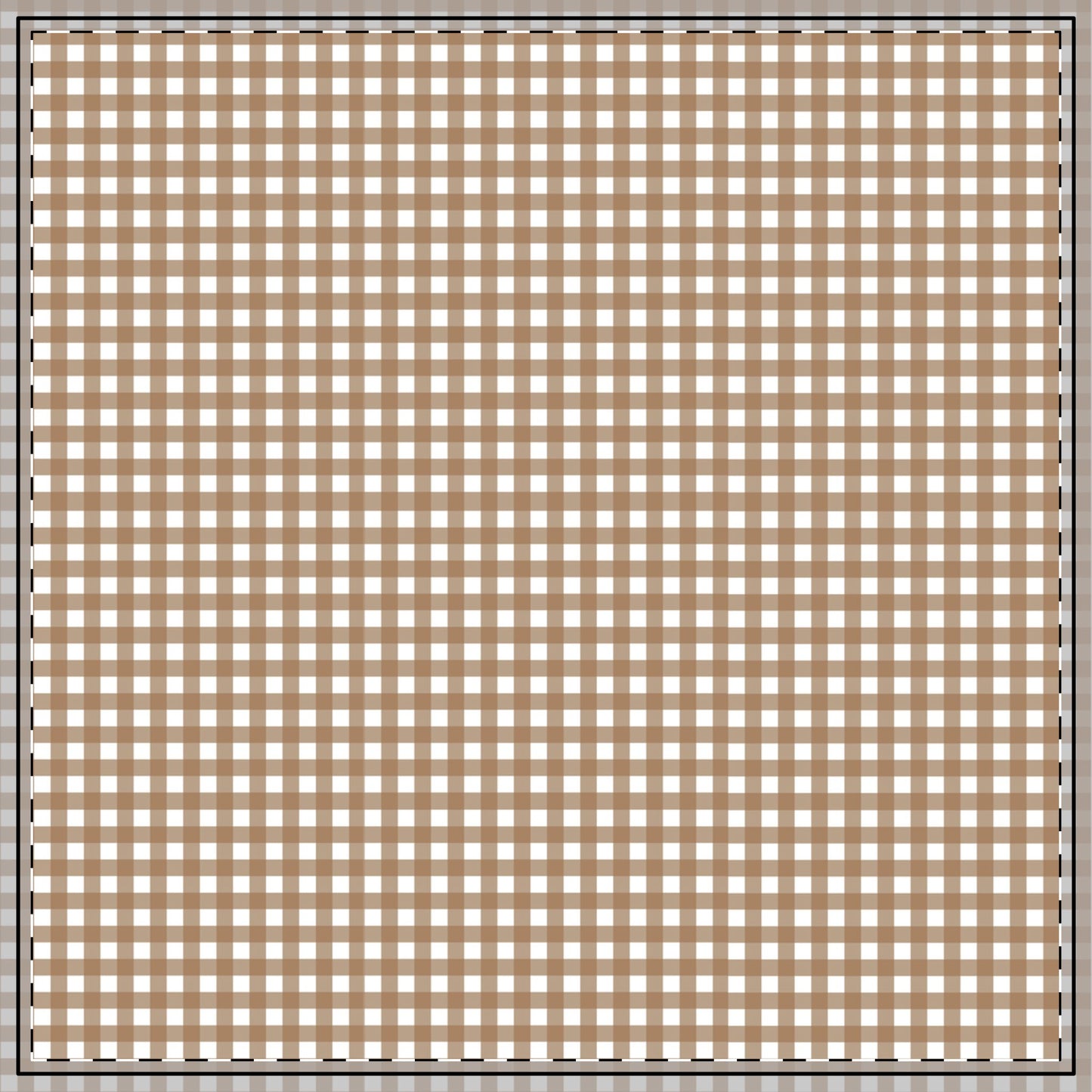 Brown Gingham - 100% Cotton Twill Tablecloth, 58" × 58" and 58" × 102" Sizes, Brown Checked Gingham Tablecloth, Thanksgiving Tablecloth, Fall / Brown Tablecloth, Wedding Table Linen, Birthday Tablecloth, Farmhouse Decor, Picnic Table Tablecloth