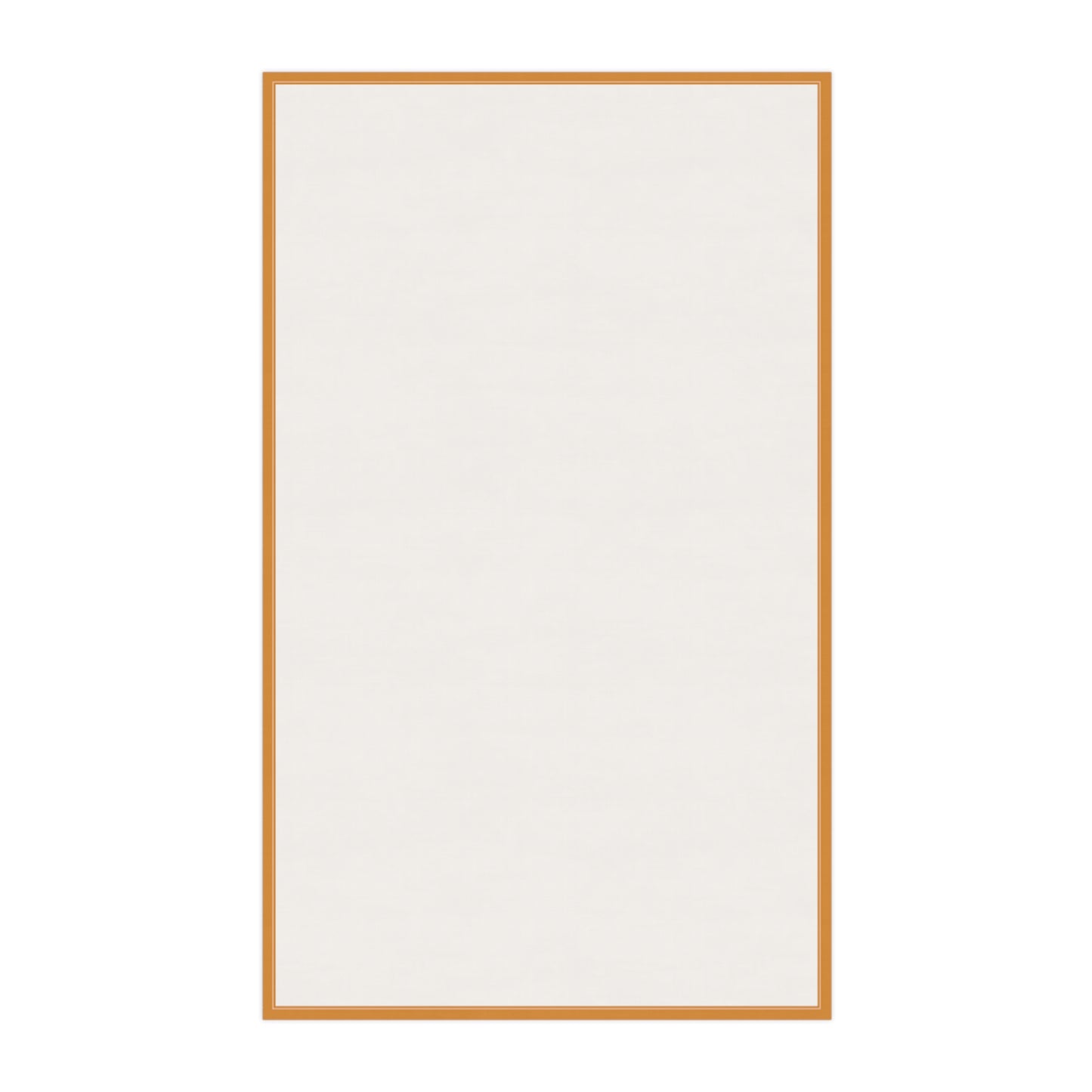 Back view of kitchen tea towel on a white background