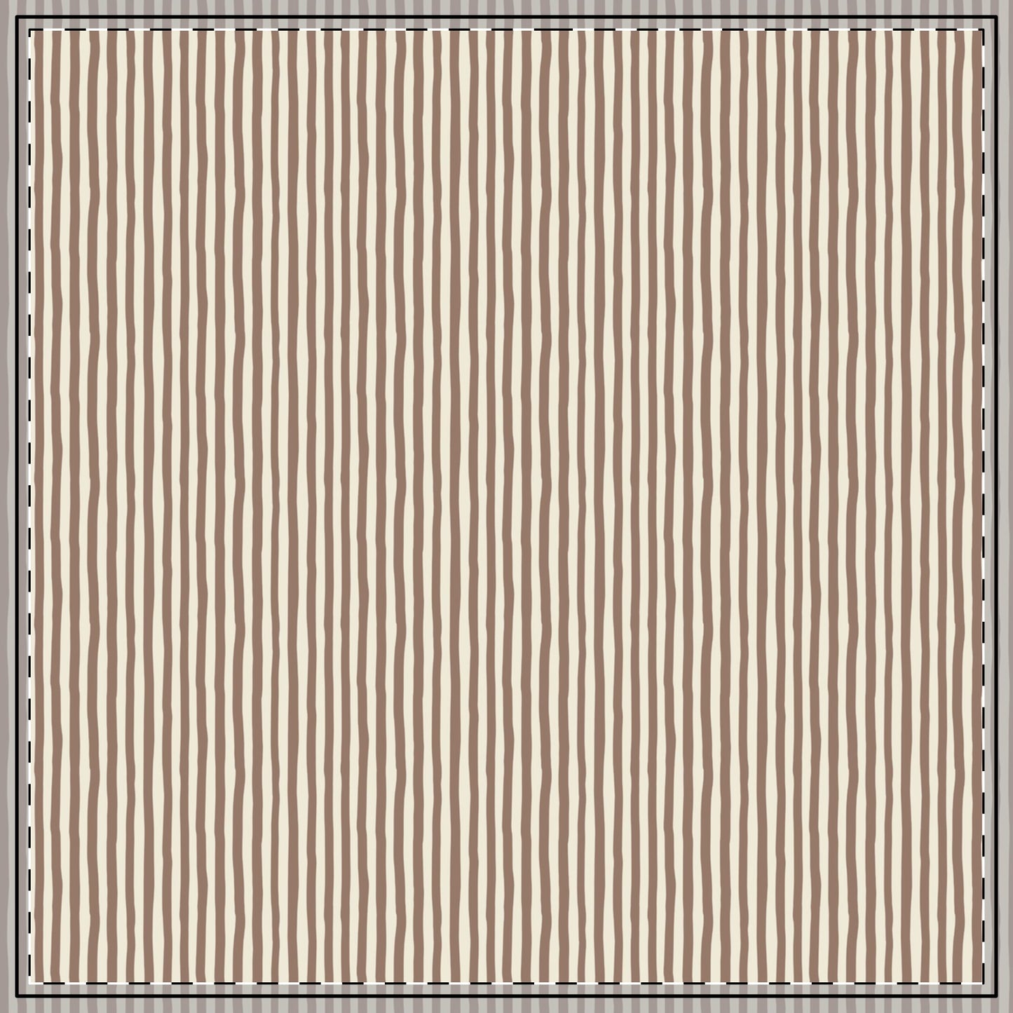 Mocha Striped Tablecloth 100% Cotton Twill Tablecloth, 58" × 58" and 58" × 102" Sizes, Striped Brown Style Tablecloth, Thanksgiving Tablecloth, Fall / Brown Tablecloth, Wedding Table Linen, Birthday Tablecloth