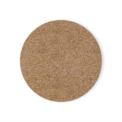 Needles & Cones - Round Hardboard Coaster, Cork Backed  - 3.75" x 3.75" - Perfect for Christmas/holiday Decor and Gifts - Priced per coaster