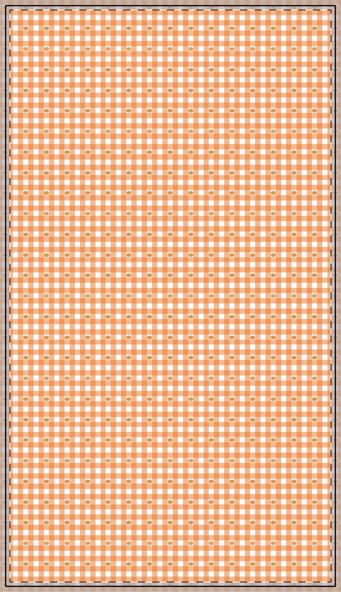Pumpkin Gingham Tablecloth - 58" × 58" and 58" × 102" Sizes, Orange Checked Gingham Pumpkin Design Tablecloth, Orange & White Tablecloth, Orange Checked Tablecloth, Halloween Table Linen, Thanksgiving Tablecloth, Farmhouse Decor, Pumpkin Table Tablecloth