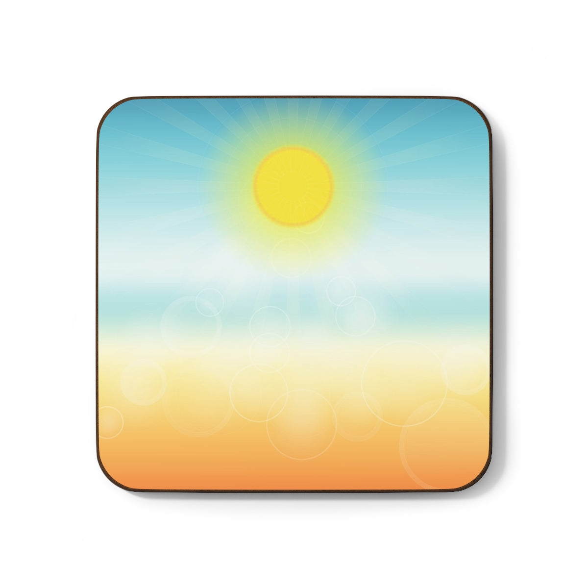 Sun Washed Coasters Hardboard Back - 4 Pack