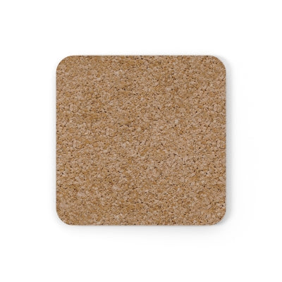 Cactus Flower - Square Hardboard Coaster, Cork Backed - 3.75" x 3.75" - Priced per coaster
